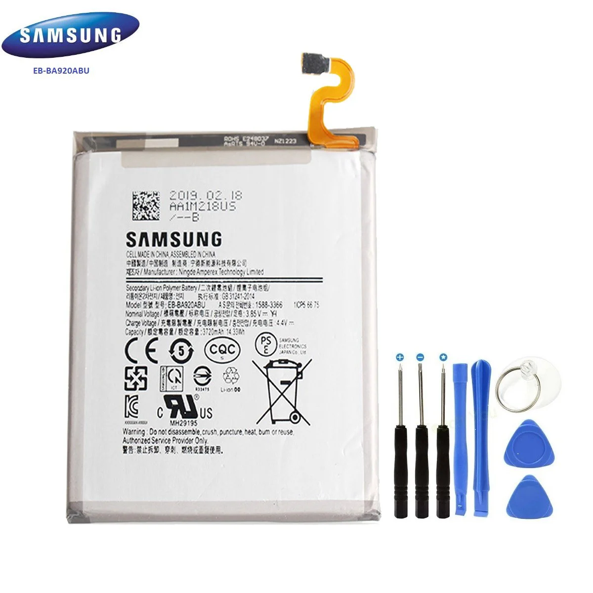 Samsung A9 2018 Pil Batarya Eb-ba920abu Ve Tamir Seti