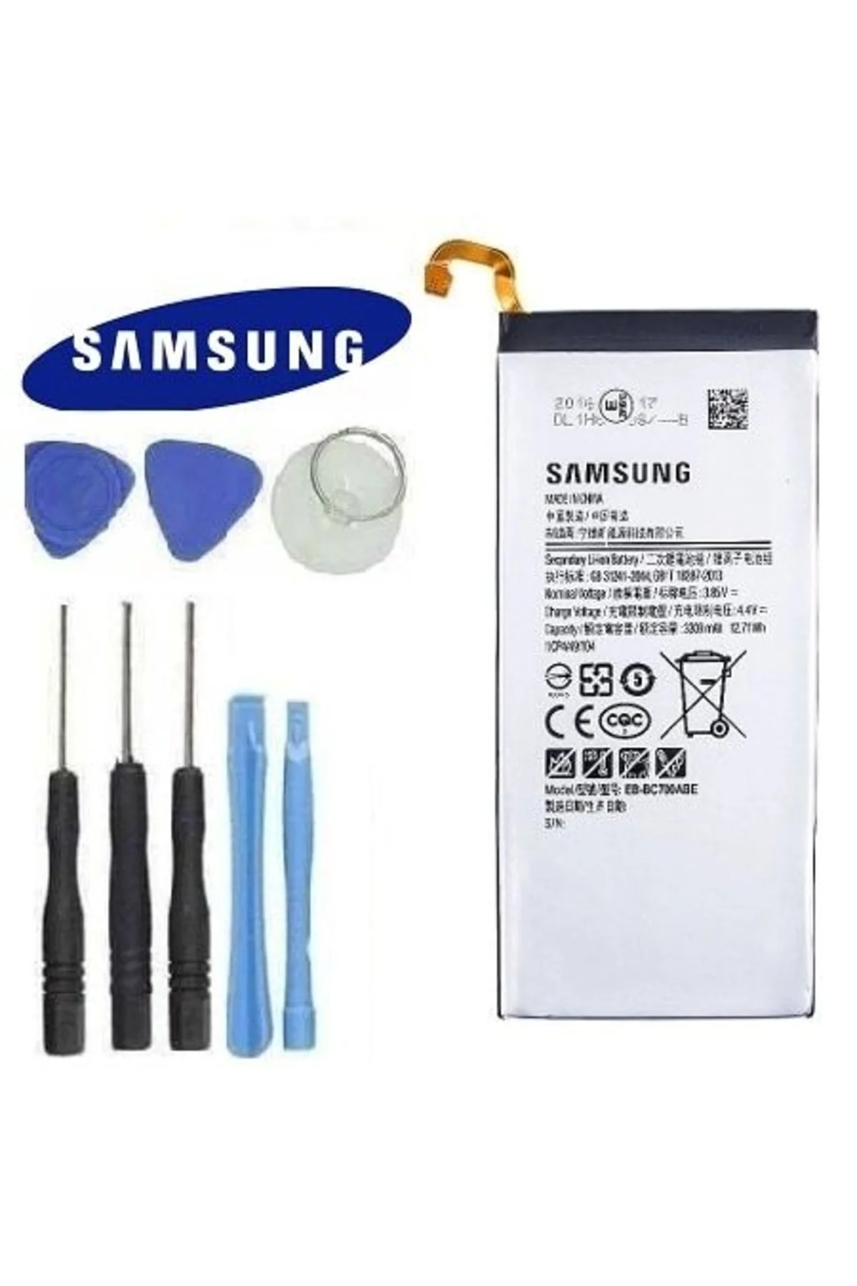 Samsung C7 C700 Pil Batarya Eb-bc700abe Ve Tamir Seti