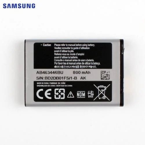 Samsung E1205 E1200 E1207 E250 E500 Pil Batarya AB463446BU