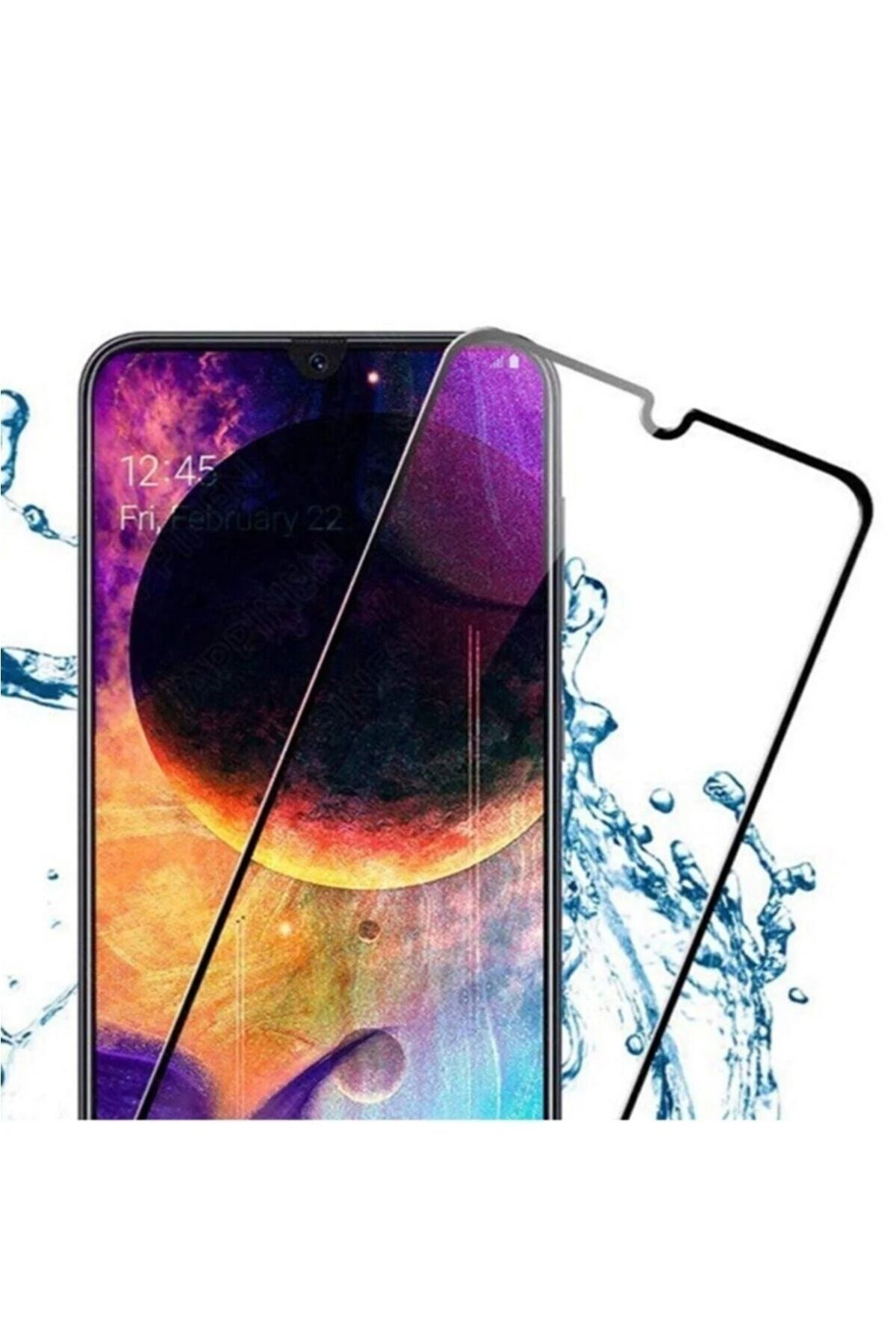 Samsung Galaxy A23 Uyumlu Tam Kapatan Kırılmaz Temperli Cam Ekran