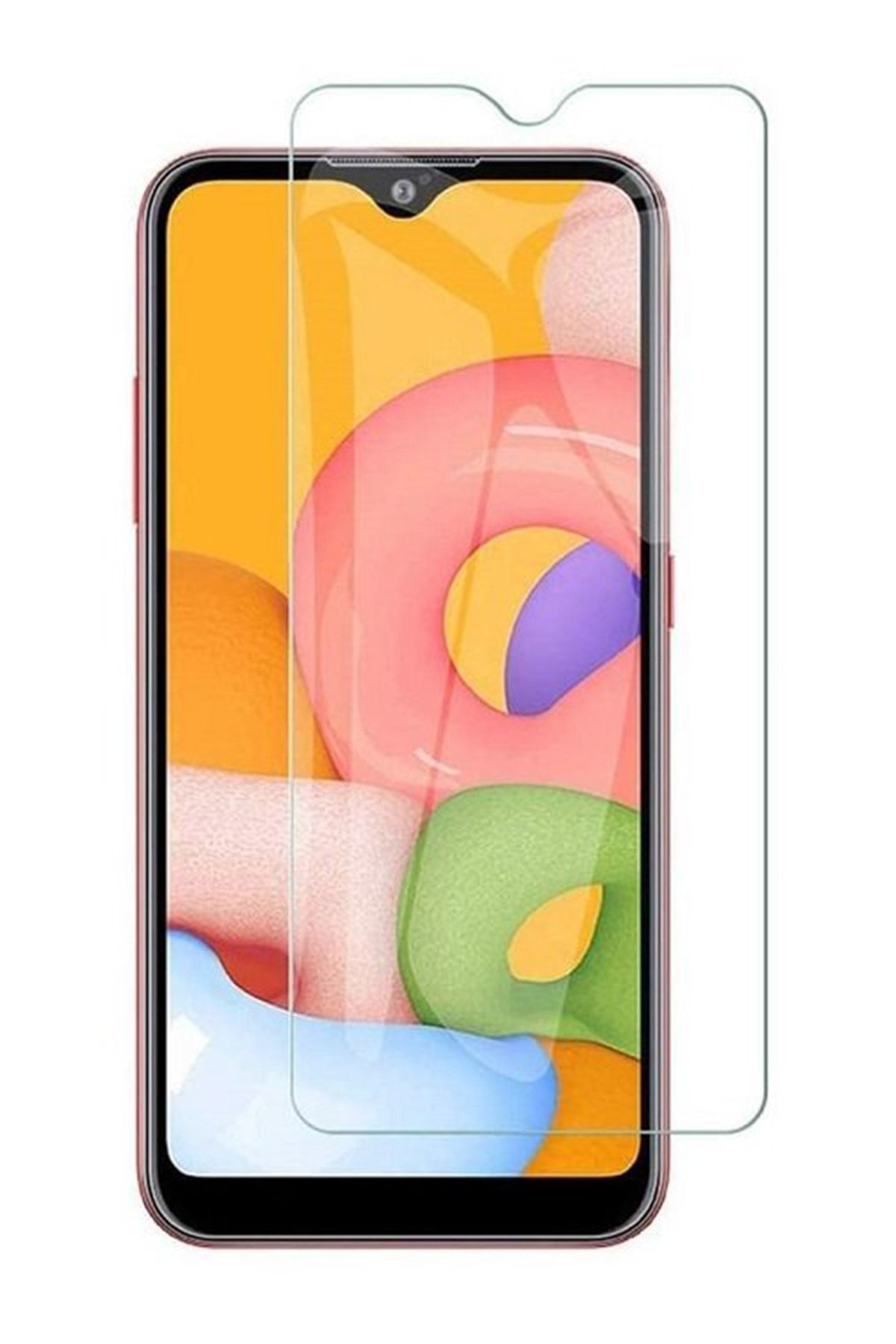 Samsung Galaxy A01 - Ekran Koruyucu Kırılmaz Cam