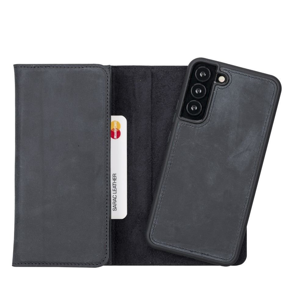 Samsung Galaxy S22 Plus Uyumlu Deri Cüzdanlı Kılıf Santa G1 Samsung Galaxy S22 Plus Uyumlu Deri Cüzdanlı Kılıf Santa G1