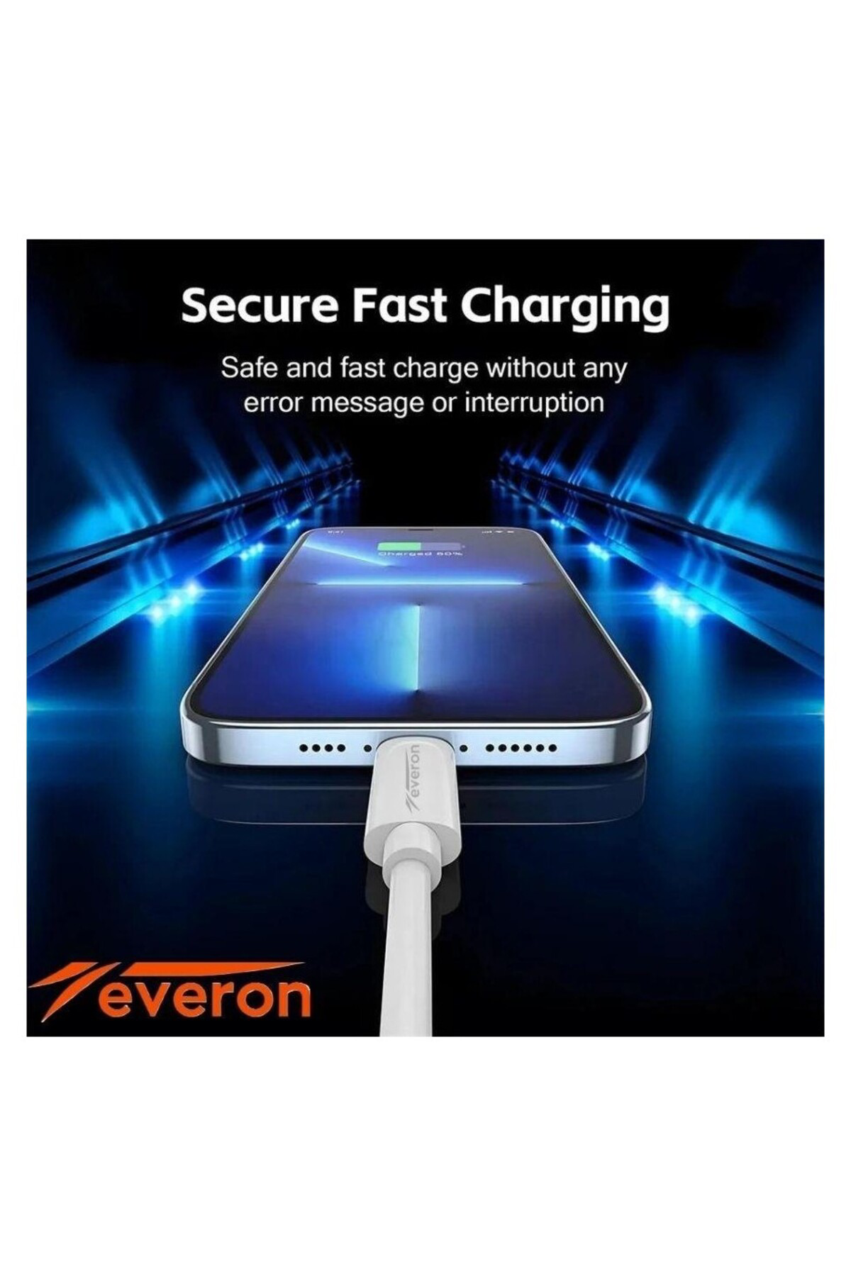 Everon Samsung Galaxy A55 5G İle Uyumlu 25W Qc 3.4A Type C Şarj Adaptörü