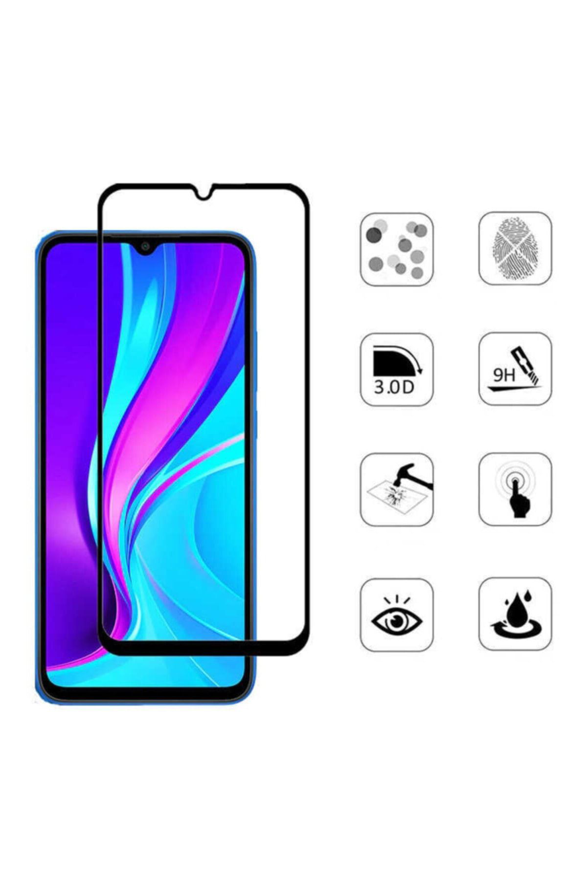 Samsung Galaxy A33 Uyumlu Seramik Nano Cam Esnek Tam Full Kaplaya