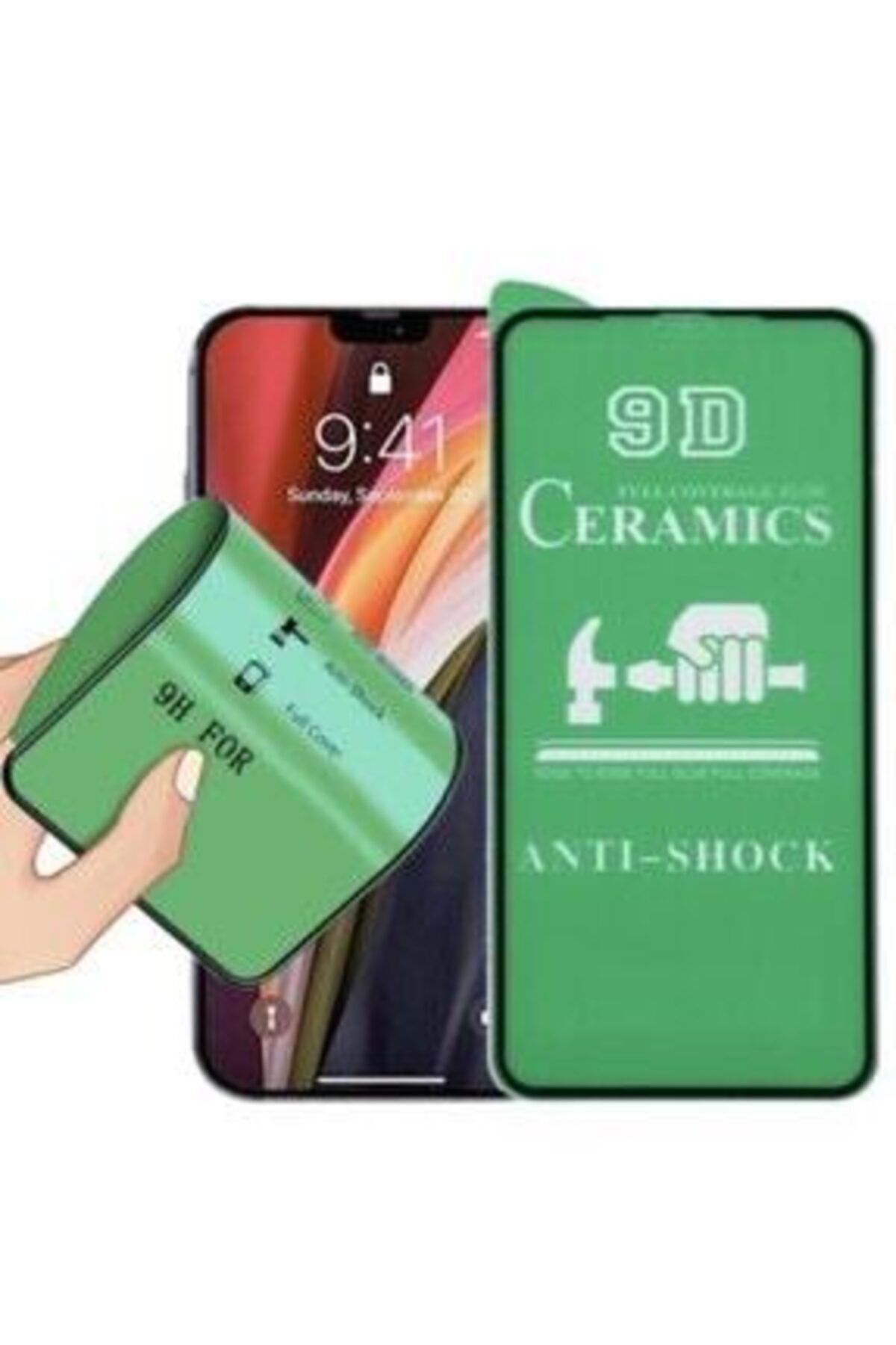 Samsung Galaxy A52 Uyumlu Seramik Flexible Nano Cam Tam Kaplayan 