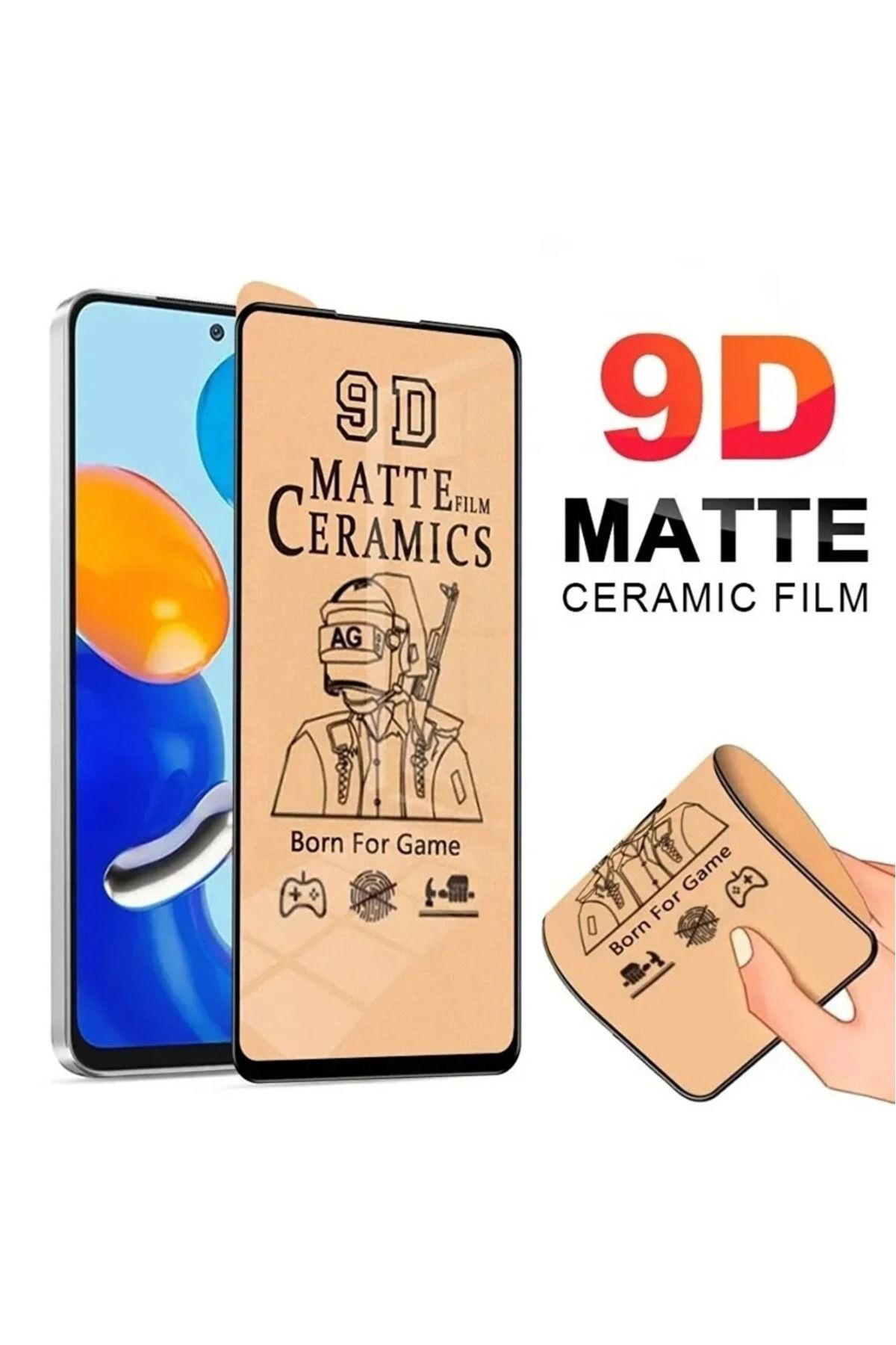 Samsung Galaxy A34 Tam Kaplayan mat seramik Ekran Koruyucu Kırılm