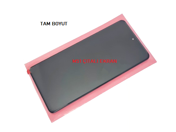 Samsung Galaxy M51 (SM-M515F) Lcd Ekran Dokunmatik Orijinal (Full