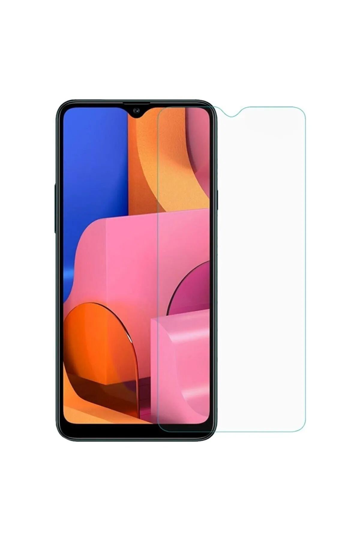 Just Cheap Store Samsung Galaxy A02 Uyumlu Premium Ekran Koruyucu 9H Sert Temperli