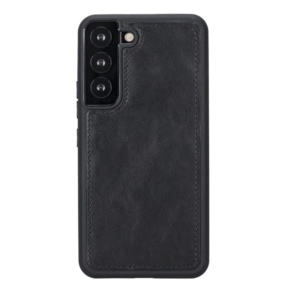 Samsung Galaxy S22 Uyumlu Deri Cüzdanlı Kılıf MWWN RST1 Siyah Samsung Galaxy S22 Uyumlu Deri Cüzdanlı Kılıf MWWN RST1 Siyah
