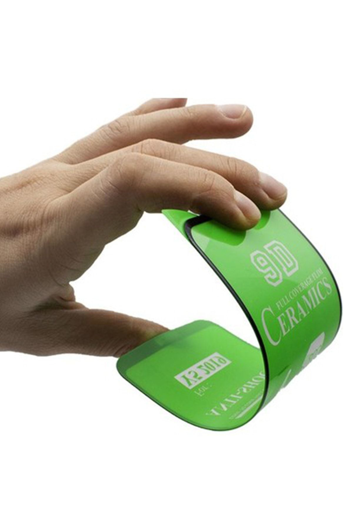 Samsung Galaxy A33 Uyumlu Seramik Nano Cam Esnek Tam Full Kaplaya