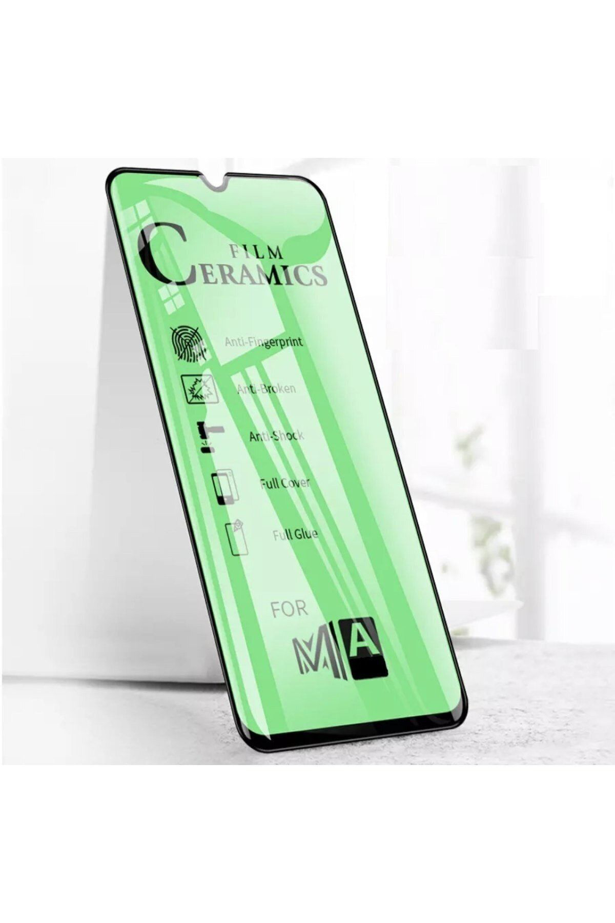 Samsung Galaxy A33 Uyumlu Seramik Nano Cam Esnek Tam Full Kaplaya