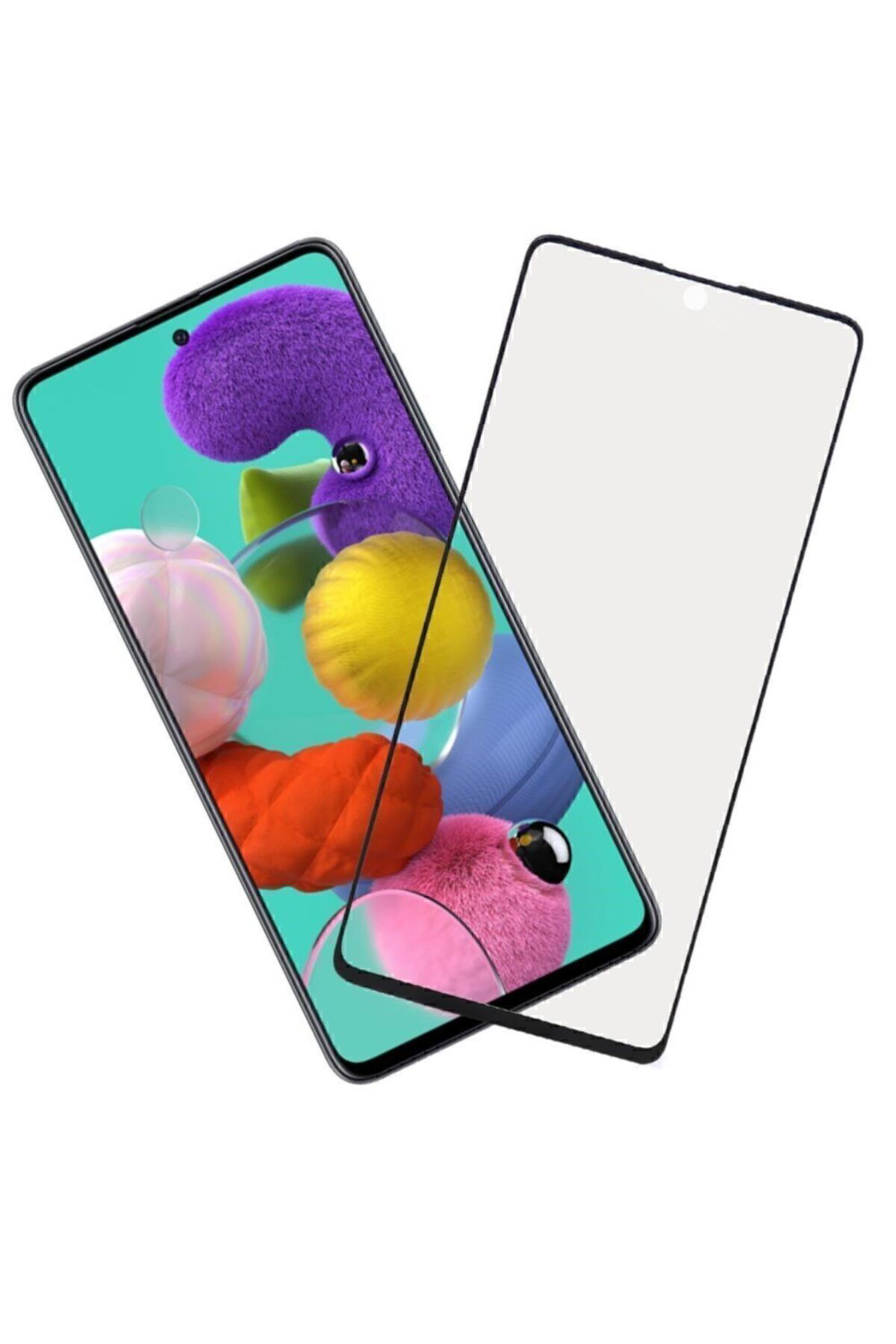 Samsung Galaxy A51 5d Seramik Tam Kaplayan Ekran Koruyucu Cam