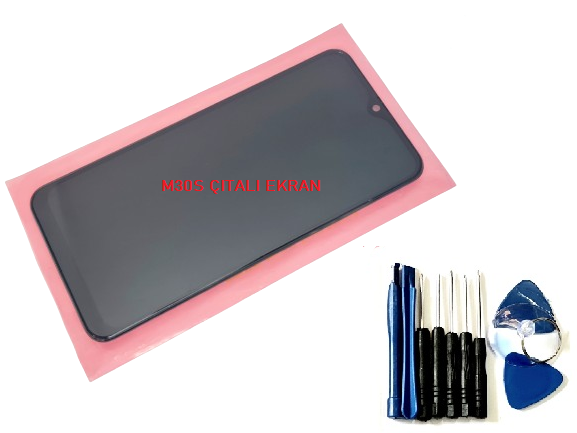Samsung Galaxy M30S (SM-M307F) Lcd Ekran Dokunmatik Orijinal (Ful