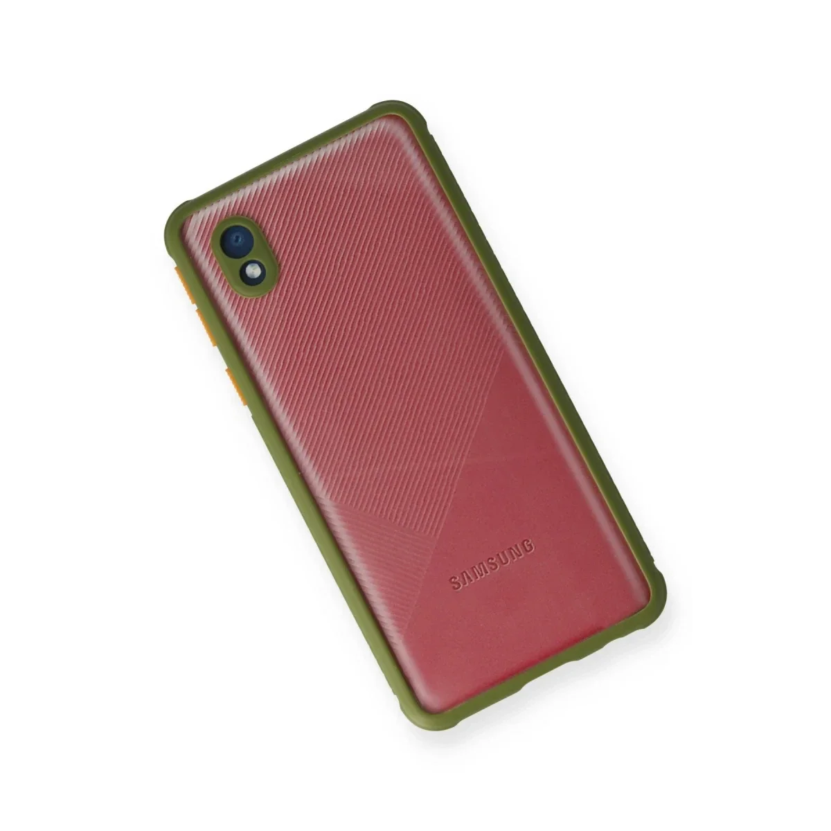 Samsung Galaxy A01 Core Kılıf Miami Şeffaf Silikon - Yeşil Samsung Galaxy A01 Core Kılıf Miami Şeffaf Silikon - Yeşil