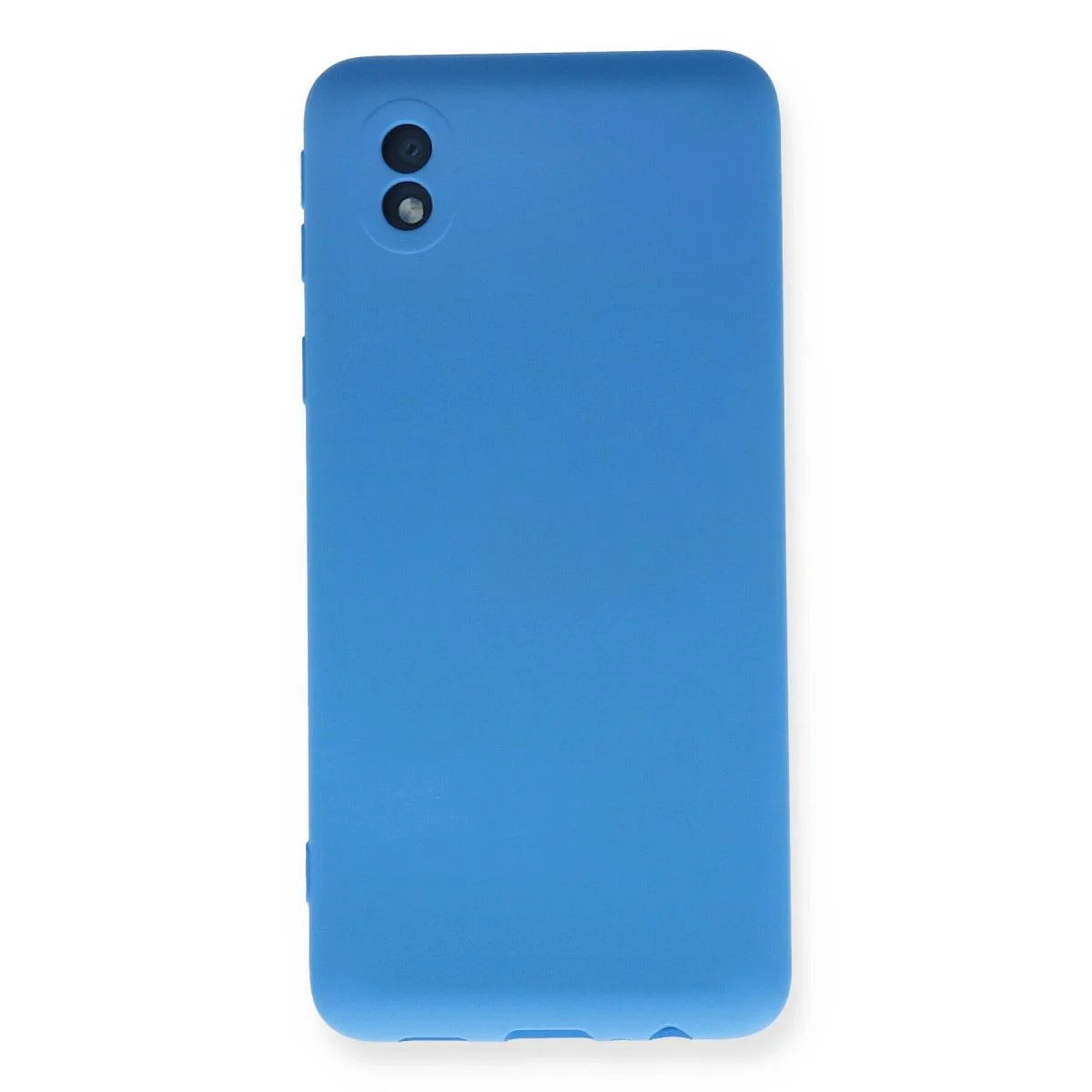 Samsung Galaxy A01 Core ile Uyumlu Nano İçi Kadife Silikon Kılıf - Mavi Fiyatı, Yorumları ve Özellikleri