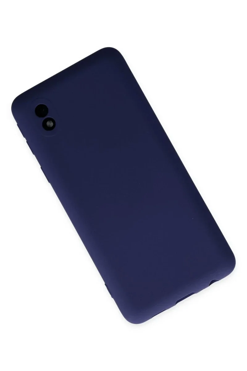 Samsung Galaxy A01 Core Kılıf Nano içi Kadife Silikon - Lacivert