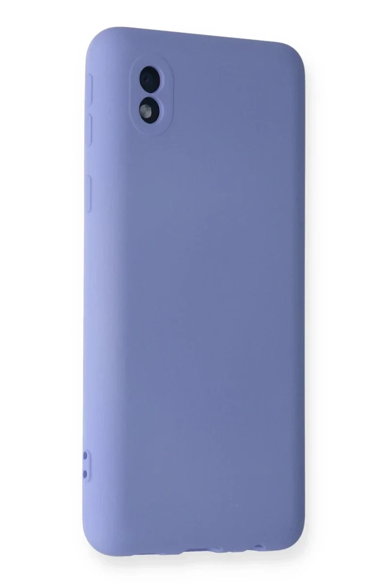 Samsung Galaxy A01 Core Kılıf Nano içi Kadife Silikon - Lila