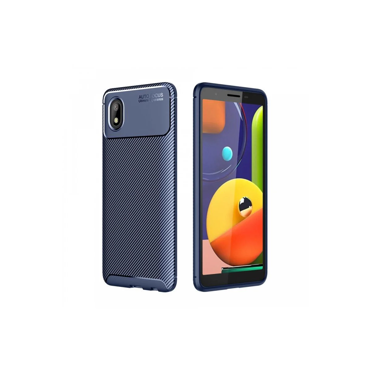 Samsung Galaxy A01 Core ile Uyumlu Auto Focus Karbon Kılıf - Lacivert Fiyatı, Yorumları ve Özellikleri