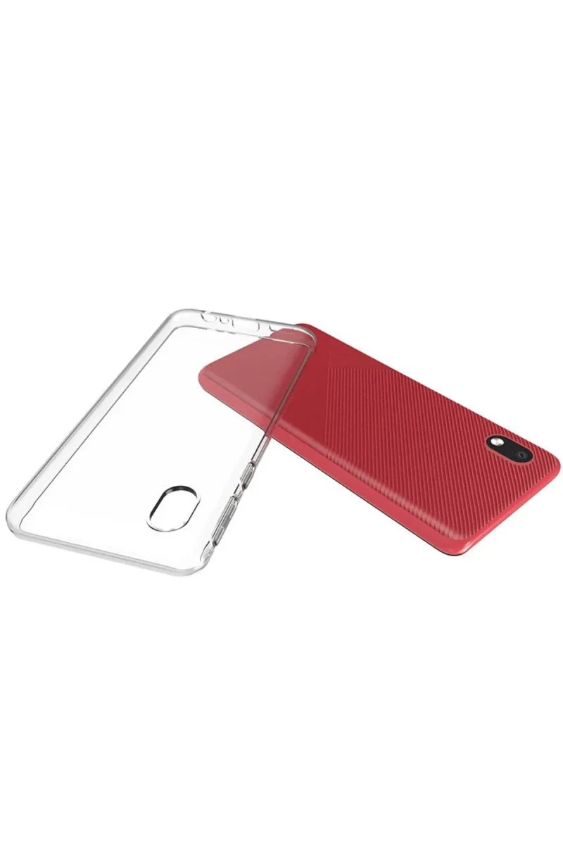 Samsung Galaxy A01 Core Kılıf Lüx Şeffaf Silikon Samsung Galaxy A01 Core Kılıf Lüx Şeffaf Silikon