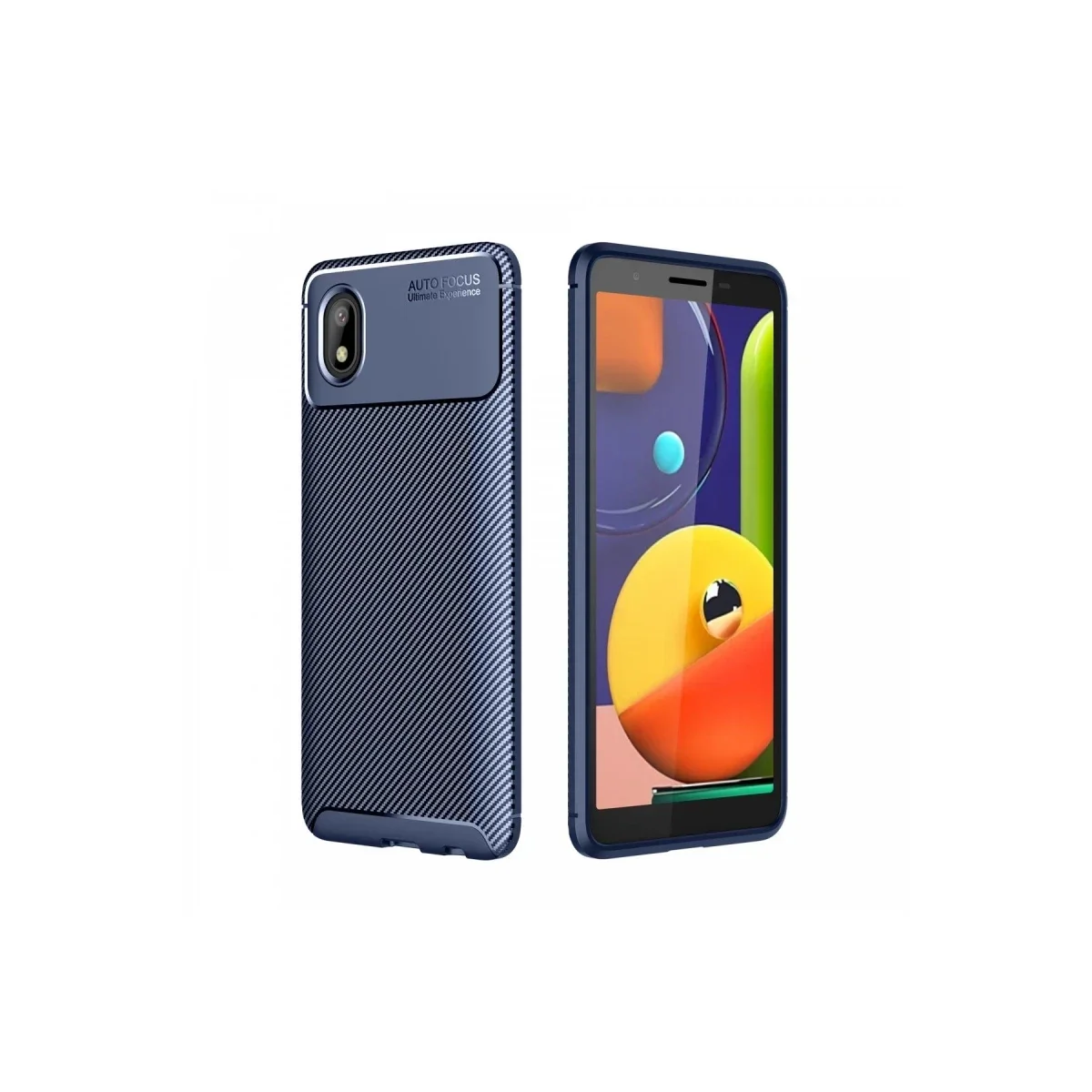 Samsung Galaxy A01 Core Kılıf Auto Focus Karbon Kapak - Lacivert Fiyatı, Yorumları ve Özellikleri