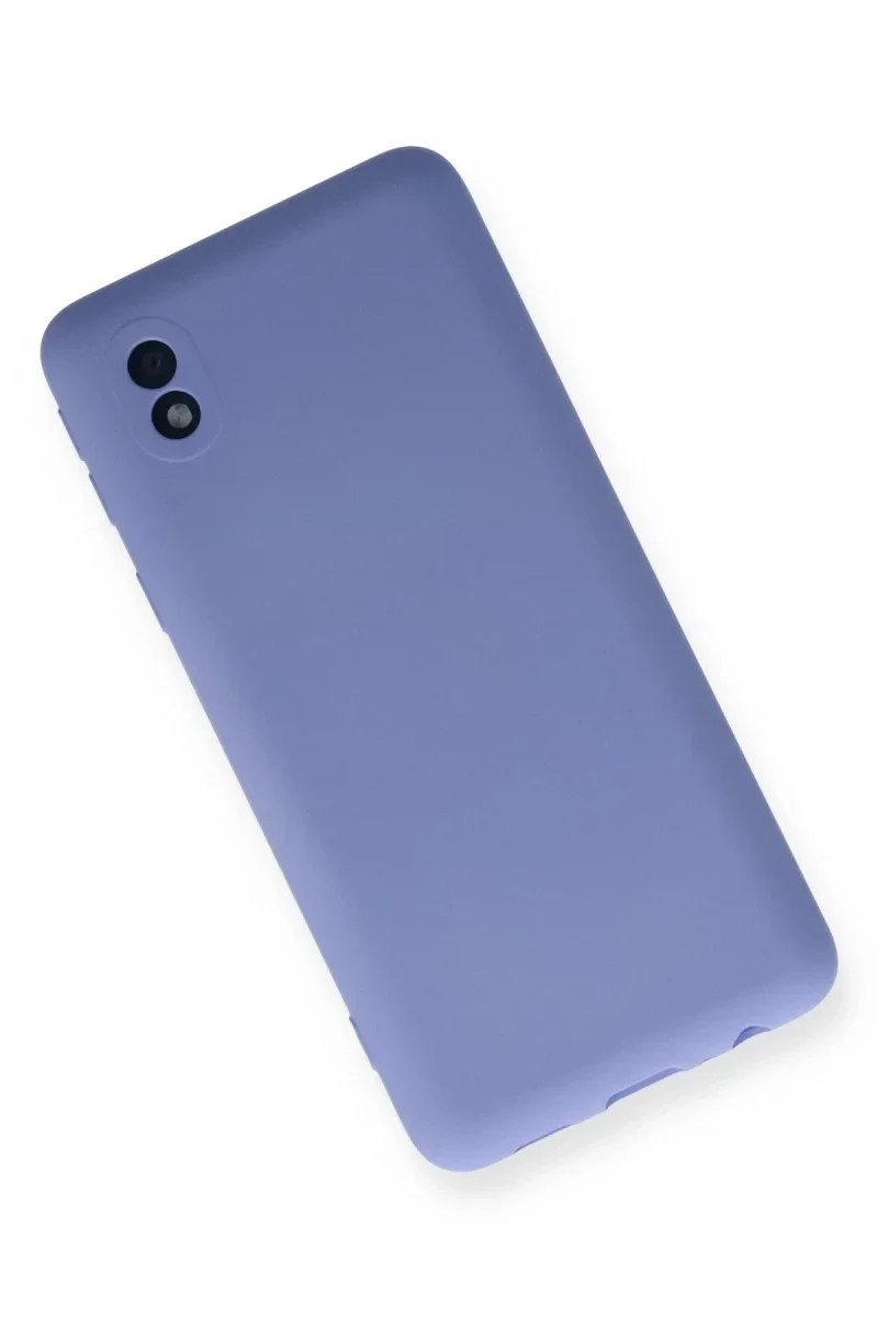Samsung Galaxy A01 Core Kılıf Nano içi Kadife Silikon - Lila