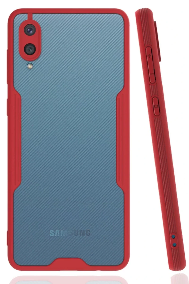 Samsung Galaxy A02 Kılıf Platin Silikon - Kırmızı Fiyatı, Yorumları ve Özellikleri
