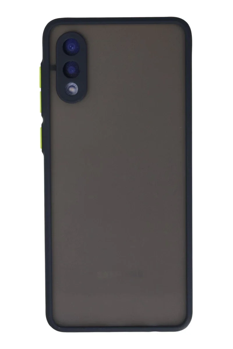 Samsung Galaxy A02 Kılıf Montreal Silikon Kapak - Lacivert Samsung Galaxy A02 Kılıf Montreal Silikon Kapak - Lacivert