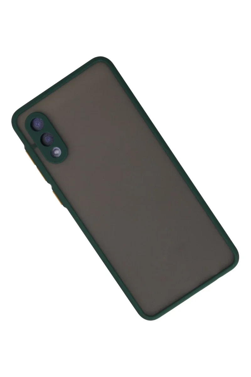 Samsung Galaxy A02 Kılıf Montreal Silikon Kapak - Yeşil Samsung Galaxy A02 Kılıf Montreal Silikon Kapak - Yeşil