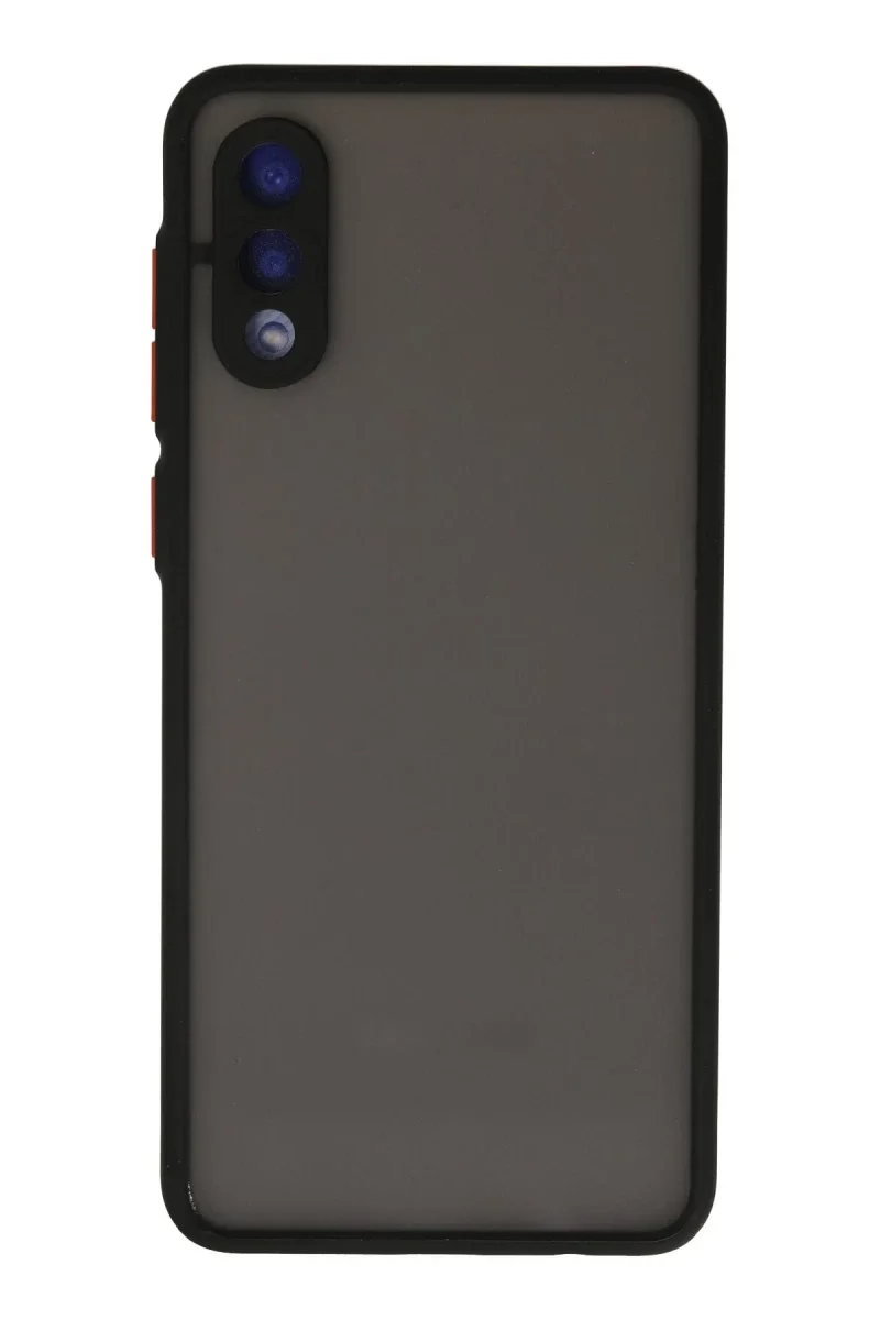 Samsung Galaxy A02 Kılıf Montreal Silikon Kapak - Siyah Samsung Galaxy A02 Kılıf Montreal Silikon Kapak - Siyah