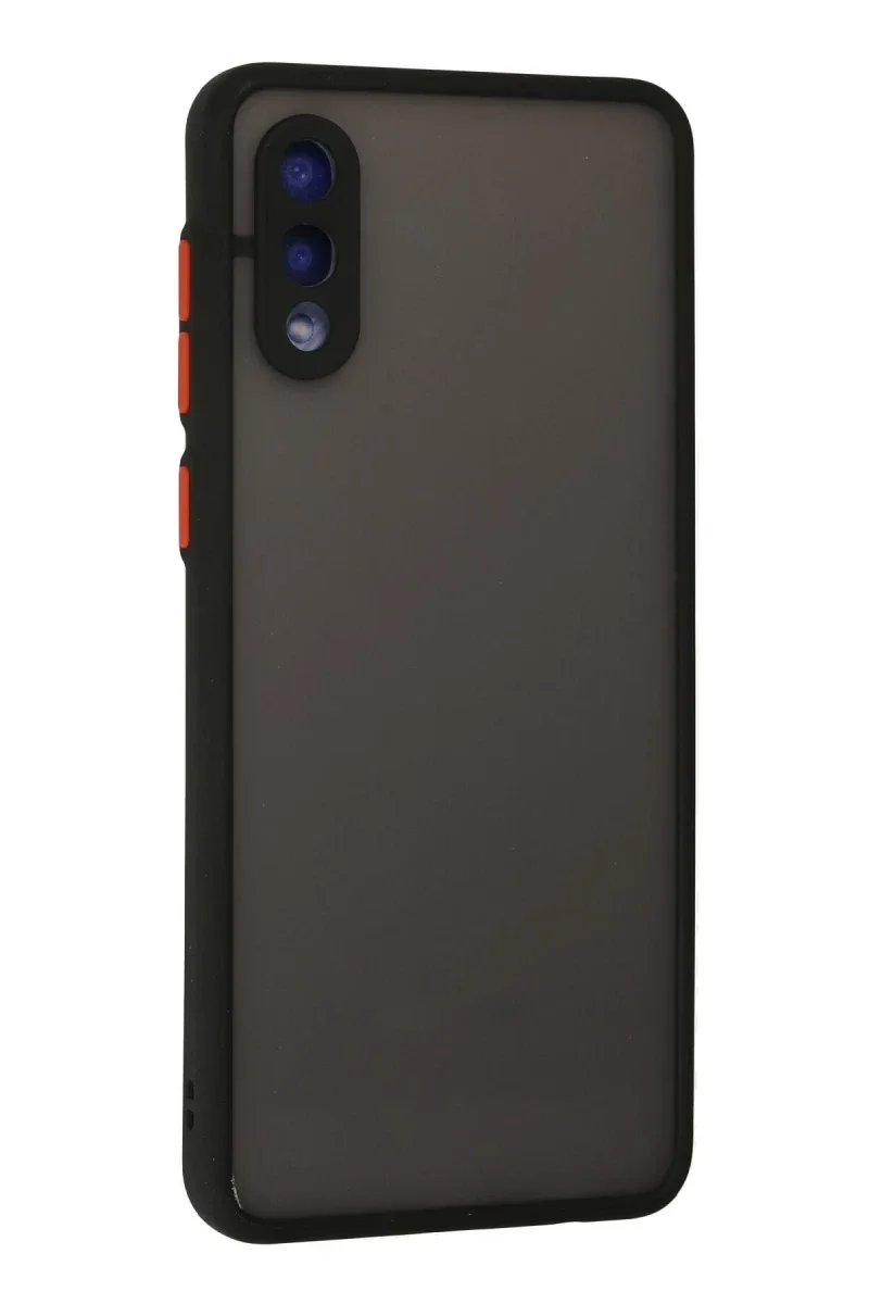 Samsung Galaxy A02 Kılıf Montreal Silikon Kapak - Siyah Samsung Galaxy A02 Kılıf Montreal Silikon Kapak - Siyah
