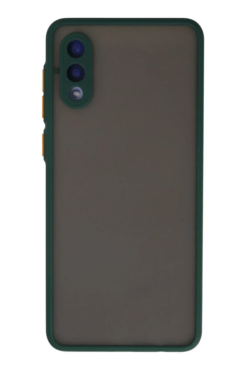 Samsung Galaxy A02 Kılıf Montreal Silikon Kapak - Yeşil Samsung Galaxy A02 Kılıf Montreal Silikon Kapak - Yeşil