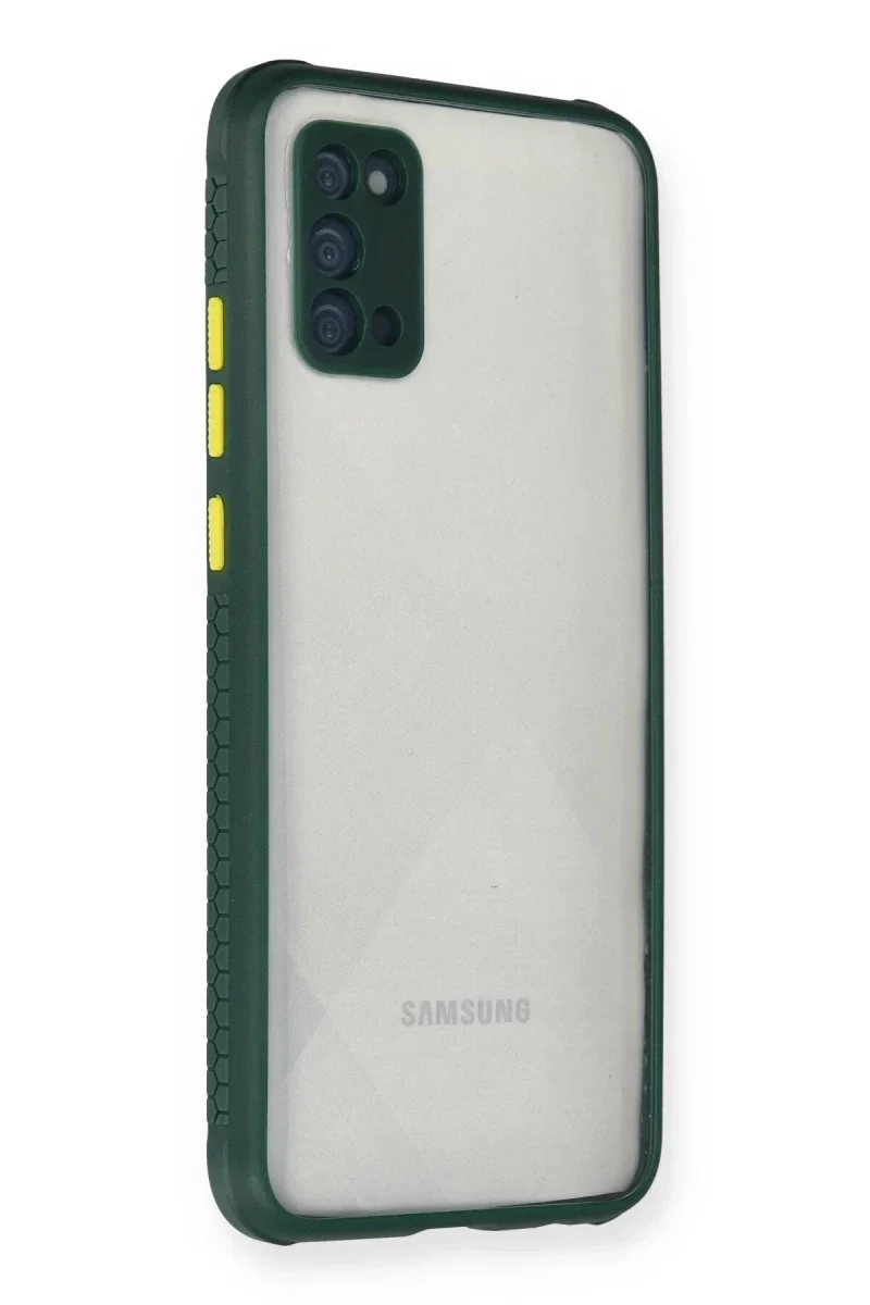Samsung Galaxy A02S Kılıf Miami Şeffaf Silikon - Koyu Yeşil Fiyatı, Yorumları ve Özellikleri