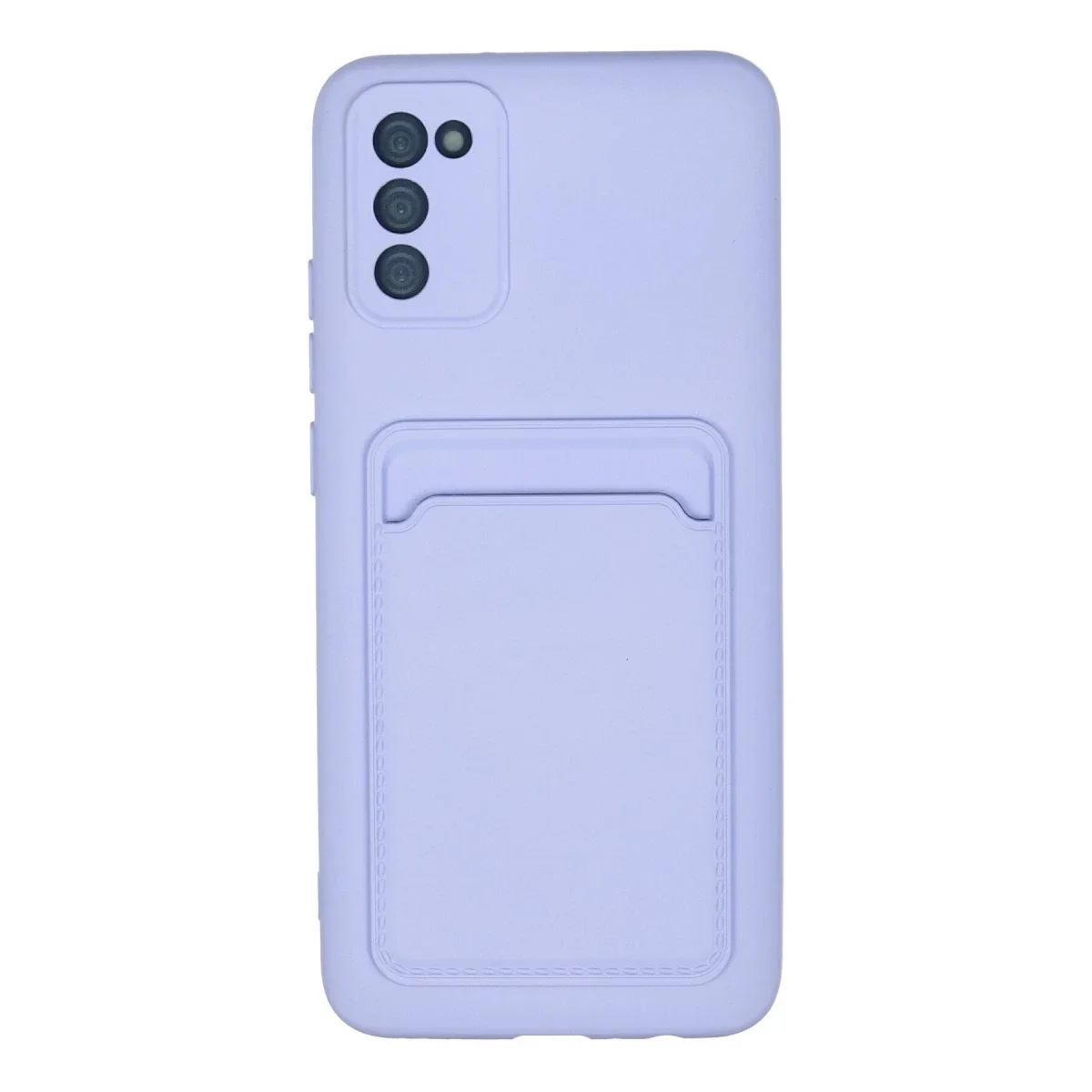 Samsung Galaxy A02S Kılıf Kelvin Kartvizitli Silikon - Lila Samsung Galaxy A02S Kılıf Kelvin Kartvizitli Silikon - Lila