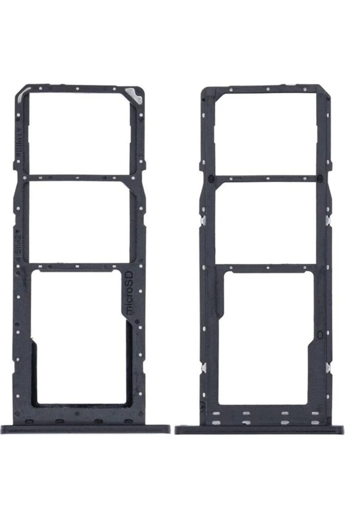 Samsung Galaxy A02S Uyumlu Sim Kart Tepsisi SM-A025F Siyah