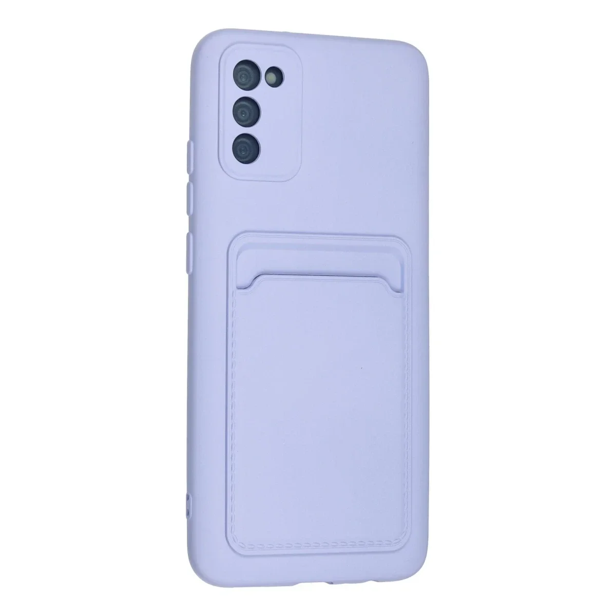 Samsung Galaxy A02S Kılıf Kelvin Kartvizitli Silikon - Lila Samsung Galaxy A02S Kılıf Kelvin Kartvizitli Silikon - Lila