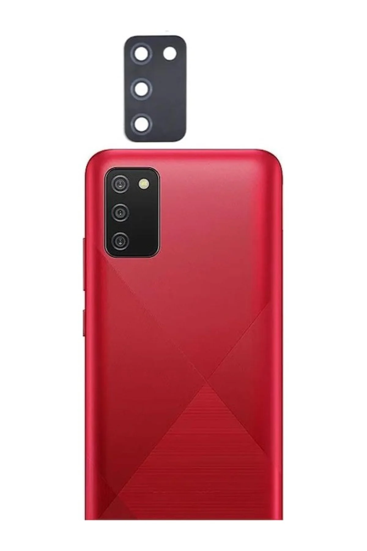 Samsung Galaxy A02S A025F İle Uyumlu Kamera Camı