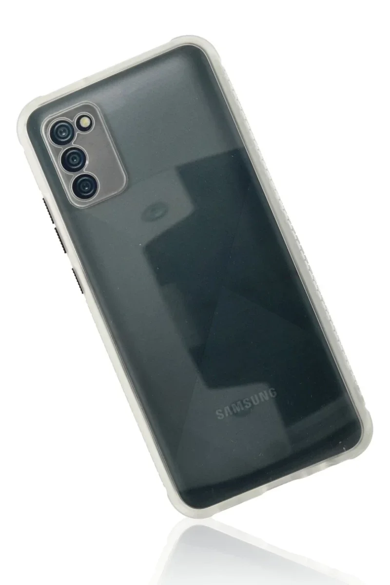 Samsung Galaxy A02S Kılıf Miami Şeffaf Silikon - Şeffaf