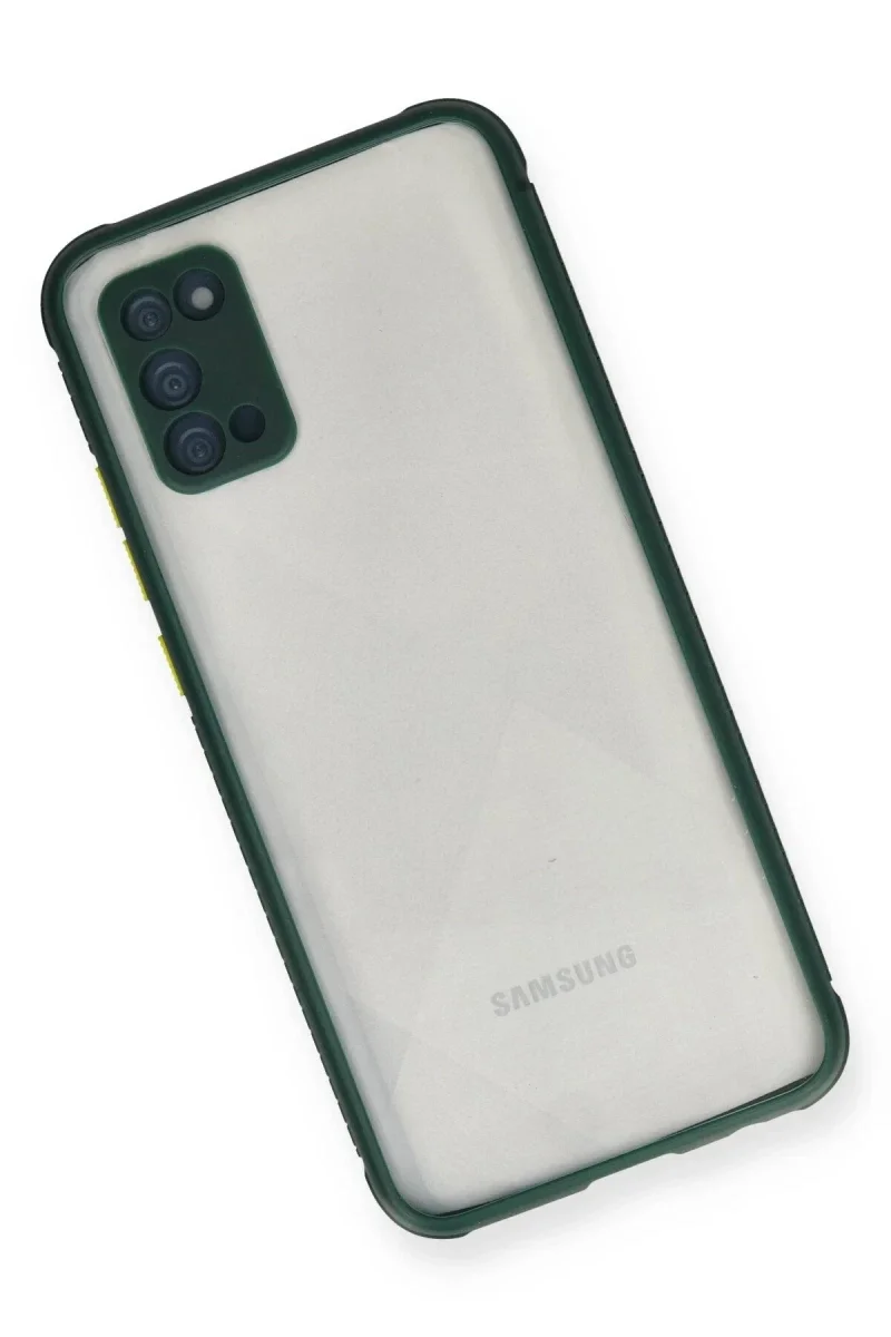 Samsung Galaxy A02S Kılıf Miami Şeffaf Silikon - Koyu Yeşil Fiyatı, Yorumları ve Özellikleri