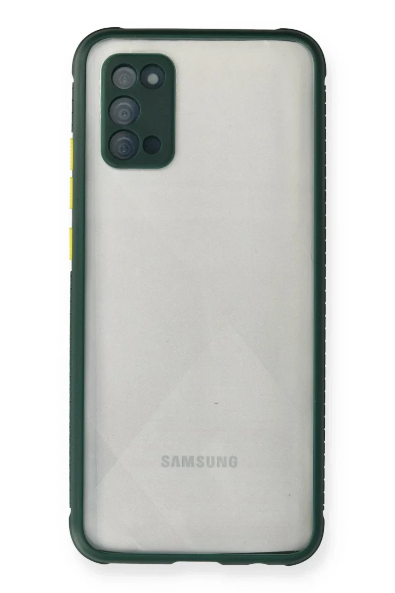 Samsung Galaxy A02S Kılıf Miami Şeffaf Silikon - Koyu Yeşil Fiyatı, Yorumları ve Özellikleri