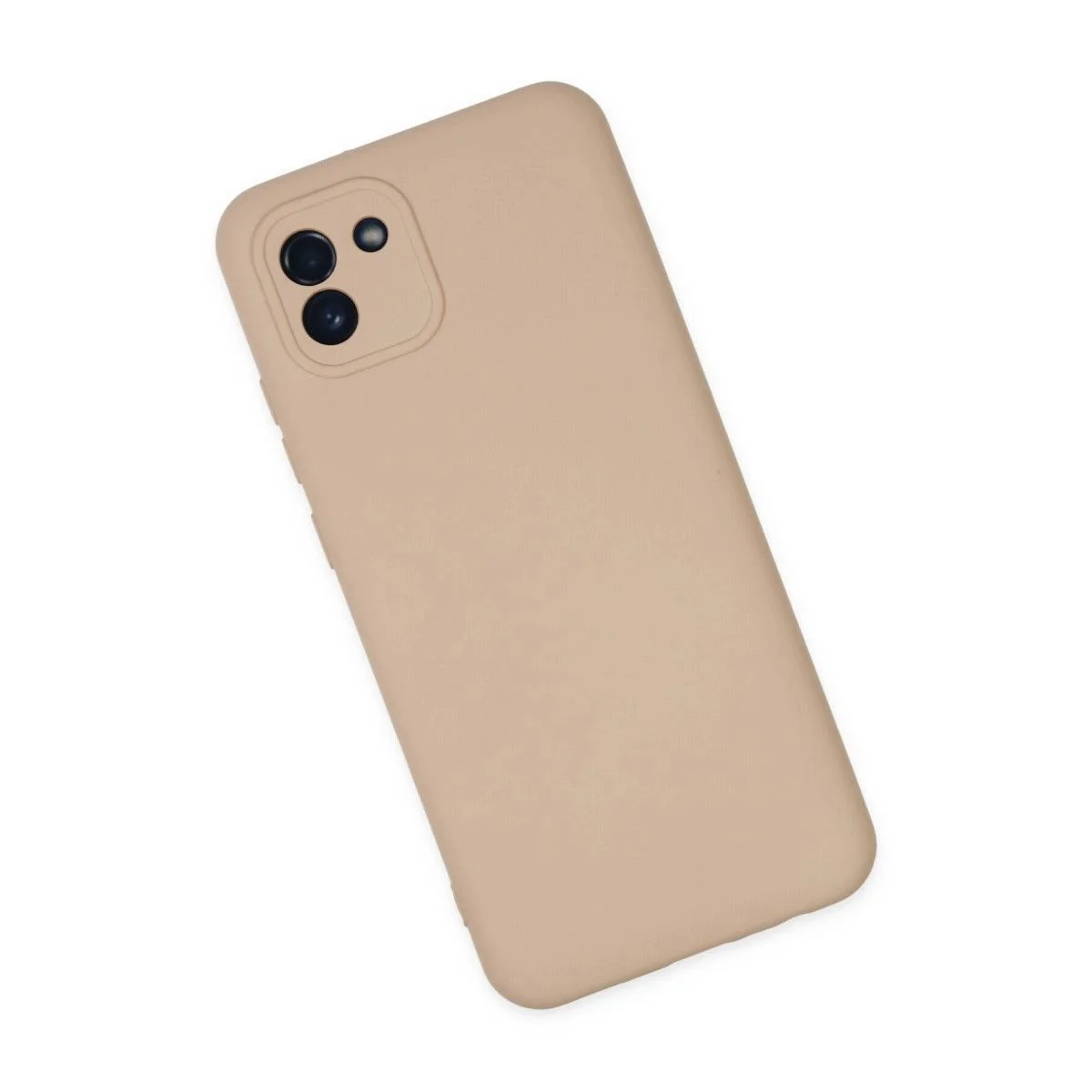 Samsung Galaxy A03 ile Uyumlu Nano İçi Kadife Silikon Kılıf - Pudra Renk Fiyatı, Yorumları ve Özellikleri