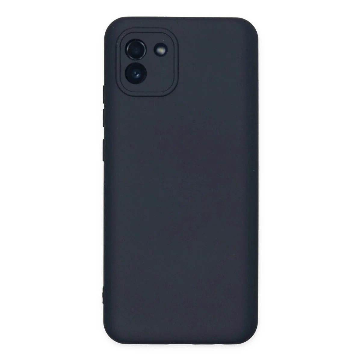 Samsung Galaxy A03 ile Uyumlu Nano İçi Kadife Silikon Kılıf - Lacivert Fiyatı, Yorumları ve Özellikleri