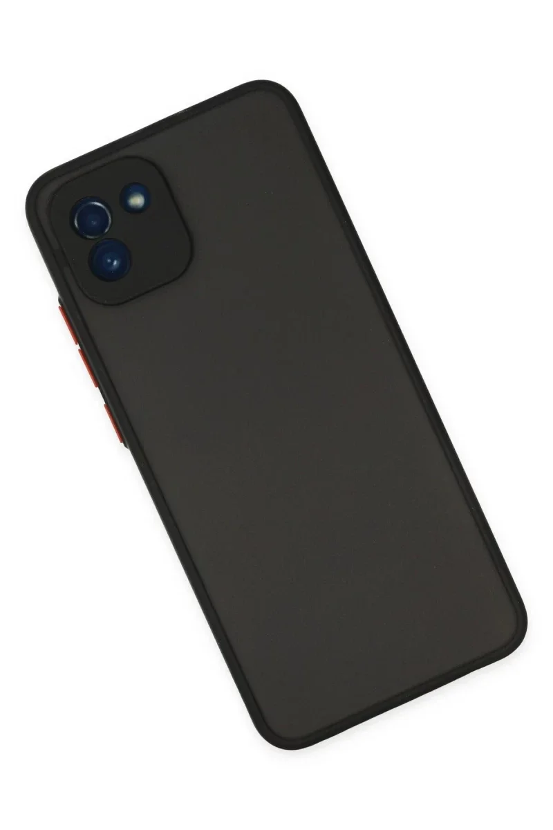 Samsung Galaxy A03 Kılıf Montreal Silikon Kapak - Siyah Samsung Galaxy A03 Kılıf Montreal Silikon Kapak - Siyah