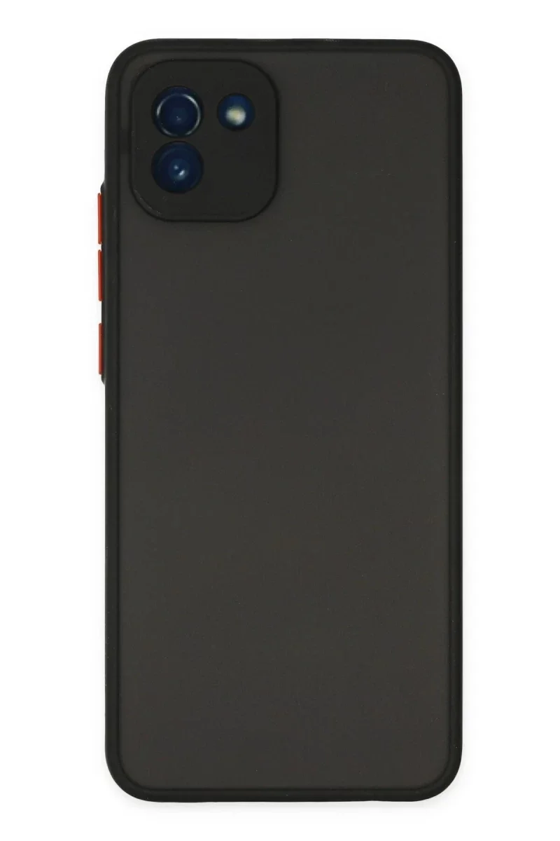 Samsung Galaxy A03 Kılıf Montreal Silikon Kapak - Siyah Samsung Galaxy A03 Kılıf Montreal Silikon Kapak - Siyah