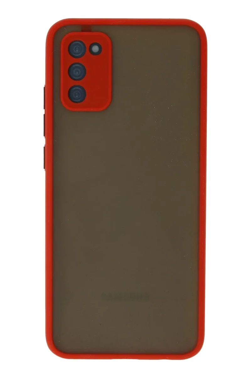 Samsung Galaxy A03S Kılıf Montreal Silikon Kapak - Kırmızı Fiyatı, Yorumları ve Özellikleri