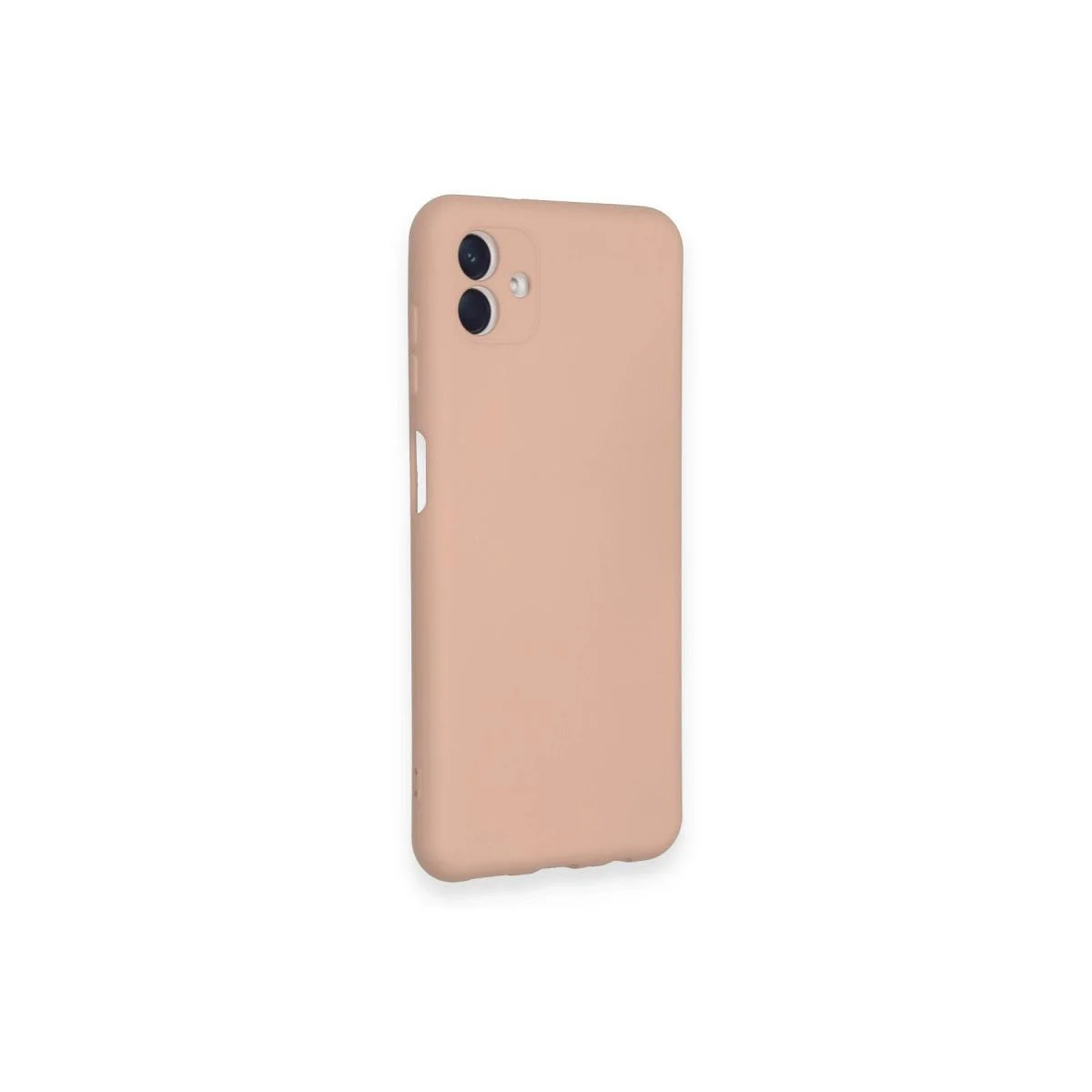 Samsung Galaxy A04 ile Uyumlu Nano İçi Kadife Silikon Kılıf - Pudra Renk Samsung Galaxy A04 ile Uyumlu Nano İçi Kadife Silikon Kılıf - Pudra Renk