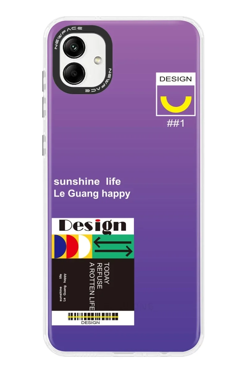 Samsung Galaxy A04 Kılıf Estoril Desenli Kapak - Estoril - 4