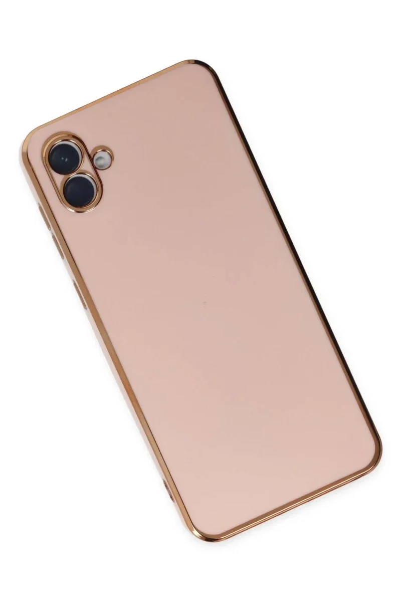 Samsung Galaxy A04 Kılıf Volet Silikon - Pembe Samsung Galaxy A04 Kılıf Volet Silikon - Pembe