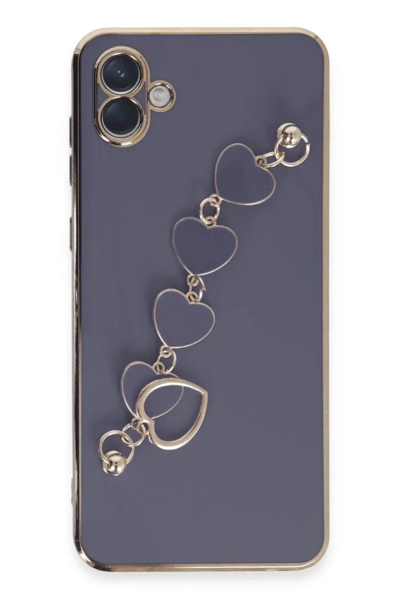 Samsung Galaxy A04E Kılıf Esila Silikon - Gri