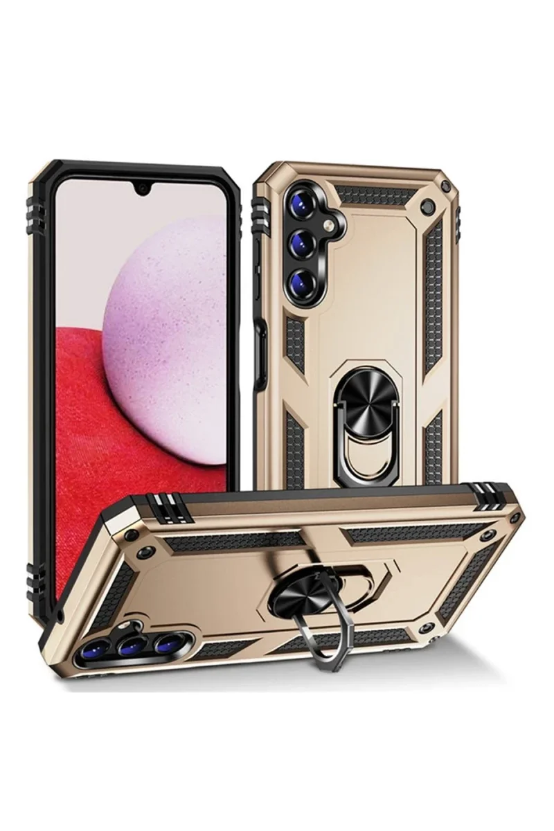 Samsung Galaxy A04S Kılıf Sofya Yüzüklü Silikon Kapak - Gold Fiyatı, Yorumları ve Özellikleri