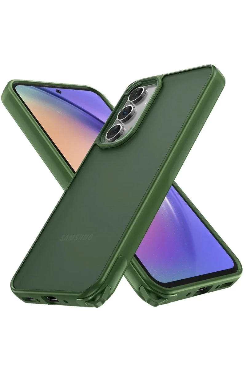 Samsung Galaxy A04S Kılıf Elegant Kapak - Yeşil Samsung Galaxy A04S Kılıf Elegant Kapak - Yeşil